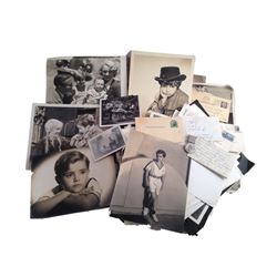 The Little Rascals Scotty Beckett Personal Lot of Rare Studio Photographs & Personal Letters Memorab
