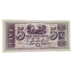 Django Unchained $5 Bank Note Movie Props
