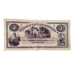 Django Unchained $3 Bank Note Movie Props