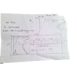 Underworld Title Art, Sketches Movie Memorabilia