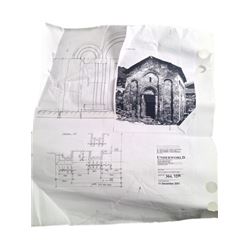 Underworld Art Department Construction Plans Movie Memorabilia
