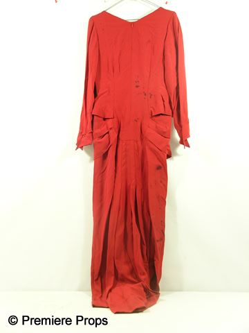 inglourious basterds shosanna red dress Inglourious Basterds Shosanna Dreyfus (Mlanie Laurent) Movie Costumes