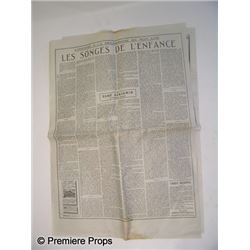 Inglourious Basterds Shosanna Dreyfus (Mélanie Laurent) Newspaper Movie Props