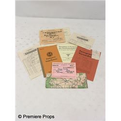 Inglourious Basterds Col. Hans Landa (Christoph Waltz) Hero Paperwork Movie Props