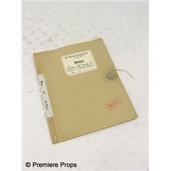 Inglourious Basterds Col. Hans Landa (Christoph Waltz) Family Folder Movie Props