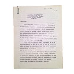 Collier's Magazine Howard Hughes Handwritten Revisions