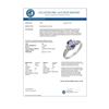 Image 2 : 1.10 CTW Tanzanite & Diamond Ring 10K White Gold - REF-21T3M - 10185