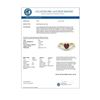 Image 3 : 1.20 CTW Garnet & Micro VS/SI Diamond Ring Heart 14K Yellow Gold - REF-35H3A - 21407