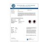 Image 2 : 2.20 CTW Garnet Earrings 18K Rose Gold - REF-28M2H - 13590