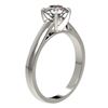 Image 4 : 1.26 CTW Certified H-SI/I Quality Diamond Solitaire Engagement Ring 10K White Gold - REF-191W3F - 36