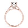 Image 2 : 1.5 CTW Certified VS/SI Diamond Solitaire Ring 18K Rose Gold - REF-394F2N - 27463