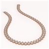 Image 2 : 42.11 CTW Pear Diamond Designer Necklace 18K Rose Gold - REF-7805Y3K - 42822