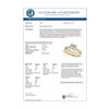 Image 3 : 1.15 CTW Certified VS/SI Princess Diamond Solitaire 2Pc Set 14K Yellow Gold - REF-158A5X - 31753
