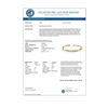 Image 2 : 2.02 CTW Blue Topaz & Diamond Bracelet 10K Yellow Gold - REF-26W2F - 10611