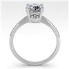Image 4 : 1.54 CTW VS/SI Diamond Engagement Designer Ring 14K White Gold - REF-528H2A - 30607