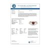 Image 3 : 1.20 CTW Garnet & Micro VS/SI Diamond Ring Heart 14K Rose Gold - REF-35X3T - 21405