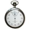 Image 1 : Pocket stop watch, Elgin Timer, 16 size, 7 jewel, very unusual, OF, #22027167 Nickel Elgin case, ste