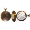 Image 1 : Pocket watch, Waltham, 12 size, 17 jewels, hunting case, #21625688, B & B Royal 20 year case, front 