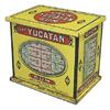 Image 1 : Yucatan Chewing Gum box, American Chicle Co., litho on tin, minor rust on base, no dents, VG overall