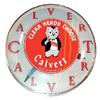 Image 1 : Calvert Whiskey light up clock, mfgd. by Telechron Inc., very colorful, Good working condition, 15"D