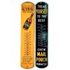 Image 1 : Mail Pouch Tobacco & King Whiskey thermometers, both litho on tin, Good condition, 39"H.