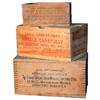 Image 1 : Western Air Rifle Shot wooden box, Remington Small Arms Primers dovetailed box w/lid & Winchester/Re