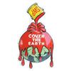 Image 1 : Sherwin Williams die cut embossed porcelain paint sign, SWP Cover The Earth, Exc. cond., 21"W x 31"H