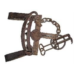 Bear trap, #15, S. Newhouse, Oneida Community, NY, Pat. Sept. 28, 1911, cub sized.