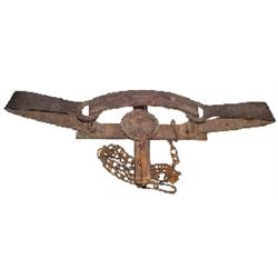 Bear trap, #6, S. Newhouse, Oneida Community, NY, early 1900's, Mamma Bear sized.