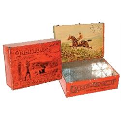 Pastime Plug Tobacco tin, mfgd. by John Finzer & Bros., Louisville, KY., 18#, VG exterior & interior