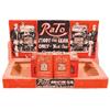 Image 1 : RaTo Radiator Seal display box w/8 original paper labeled tins in Exc. condition, early 1900's graph