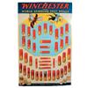 Image 1 : Winchester Shot Shells cdbd. sign, shows all types of shot shells, dated 1937, complete list of shot