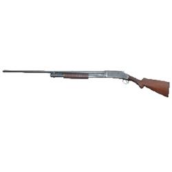 Winchester shotgun, Model 97, 30" full choke 12 gauge, Serial #252654, last pat. Oct. 18, 1900, 47.5