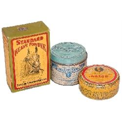 Standard Heave Powder vet medicine, mfgd. by Standard Stock Food Co., Omaha, Neb., NOS full of origi