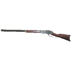 Winchester rifle, Model 76, 40-60 gauge, 28" octagon barrel, trap door butt plate, Serial #42712, pa