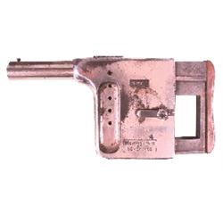 Surete palm gun, mfgd. in France, D'Armes De St Etienne, Mitrailleuse, #4878 on bottom of barrel, 5"