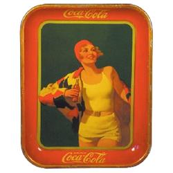 Coca-Cola serving tray, 1930, American Art Works, Coshocton, OH, Exc. condition.