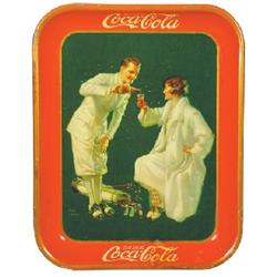Coca-Cola serving tray, 1926, American Art Works, Coshocton, OH, Exc. condition.