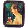 Image 1 : Coca-Cola serving tray, 1924, brown rim, American Art Works, Coshocton, OH, VG condition.