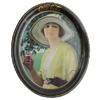Image 1 : Coca-Cola serving tray, 1920, oval, Exc. condition.