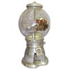 Image 1 : Bluebird Bulk Vender, 2 repaired chips in globe, housing globe sits on is cracked, handle spring nee