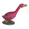 Image 1 : Red Goose Shoes string holder, cast iron, embossed "Red Goose Shoes" on both sides, original paint, 