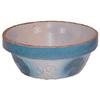Image 1 : Blue & white stoneware bowl, Apricot & Honeycomb design, Exc. condition, 9.25"Dia.