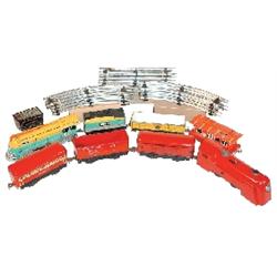 wind up train set
