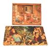 Image 1 : Victorian picture blocks (1 set), make 3 different pictures of Victorian children, pictures included