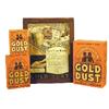 Image 1 : Gold Dust Washing Powder boxes (3), unopened, ea. a different size & framed Gold Dust ad, all VG to 