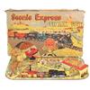Image 1 : Scenic Express Train Set, litho on metal windup, Louis Marx & Co., train set in Exc. condition, box 