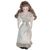 Image 1 : Doll, D mark on back of bisque shoulder head, open mouth, bisque forearms, jointed kid body w/tiny w