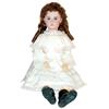Image 1 : Doll, bisque head marked 1907-16, probably by Theodor Recknagel, open mouth, dimpled chin, pierced e