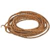 Image 1 : Indian braided rawhide riata, 4 strand, early 1900's, VG condition, approx. 40 ft. long.